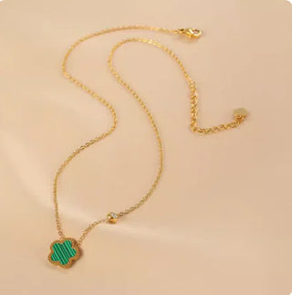 Adjustable Flower Bracelet, Necklace, and Earrings