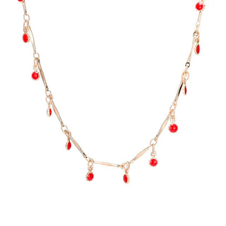 Bohemian Multicolor Chain Necklace