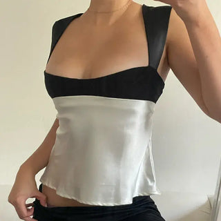 Satin Tank Top