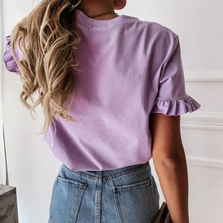 Casual Ruffles Shirt