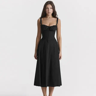 Summer Floral Milkmaid Dress