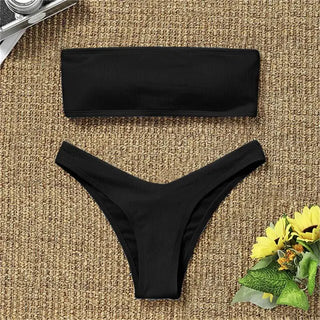 Sexy Strapless Bikini Swimsuit For Women