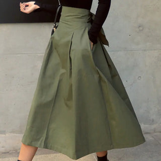 Maxi Solid Color Skirt