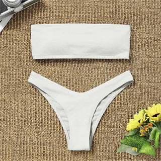 Sexy Strapless Bikini Swimsuit For Women