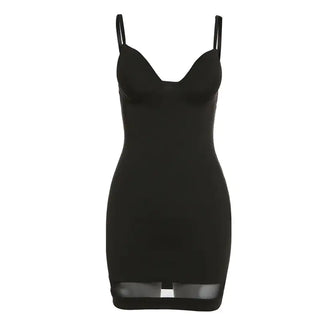 V-Neck Bodycon Dress