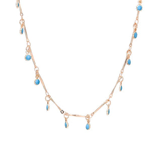 Bohemian Multicolor Chain Necklace