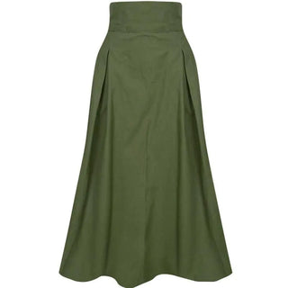 Maxi Solid Color Skirt