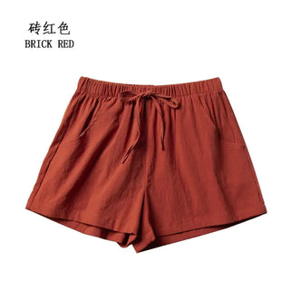 Summer Cotton Linen Shorts