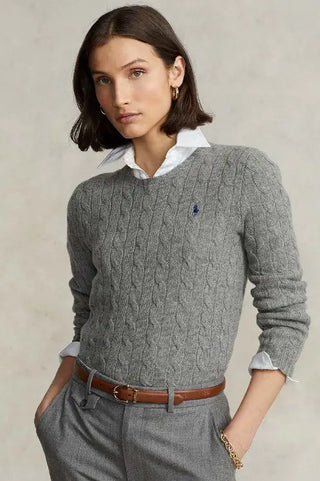 Ralph Lauren Polo Cable-Knit Cotton Sweater