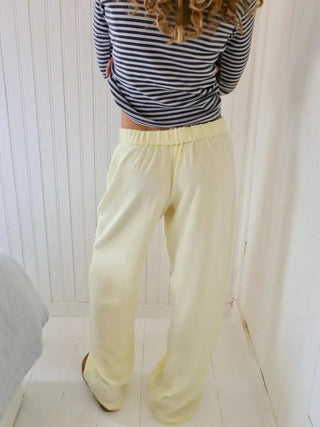 Summer Wide Leg Linen Pants