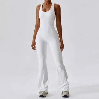 Fitness Stretch Workout Jumpsuit