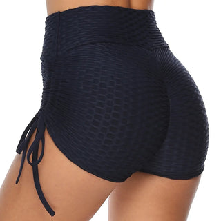 Women's High Waist Athletic Gym Shorts