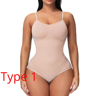 V Neck Spaghetti Strap Bodysuits