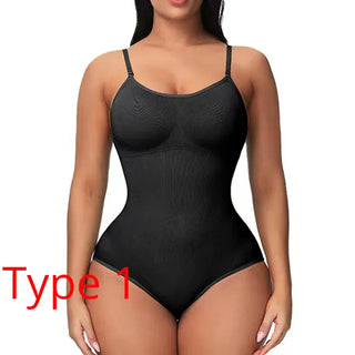 V Neck Spaghetti Strap Bodysuits