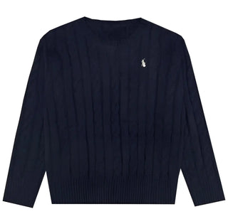 Ralph Lauren Polo Cable-Knit Cotton Sweater