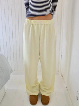 Summer Wide Leg Linen Pants