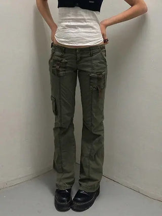 Low Waisted Cargo Pants