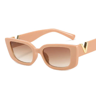 Rectangle Retro Sunglasses