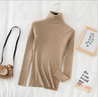 Knitted Turtleneck Sweater