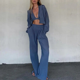 Three Piece Loungewear Set