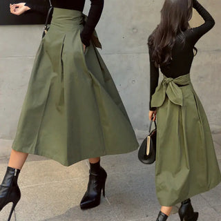 Maxi Solid Color Skirt