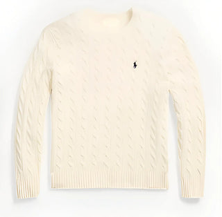 Ralph Lauren Polo Cable-Knit Cotton Sweater