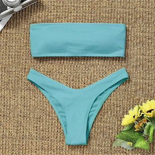 Sexy Strapless Bikini Swimsuit For Women