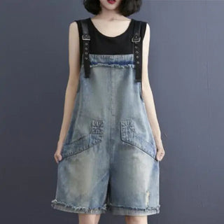 Summer Denim Rompers