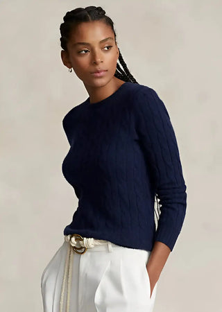 Ralph Lauren Polo Cable-Knit Cotton Sweater