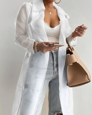 Women's Fashion See-Through Jacket