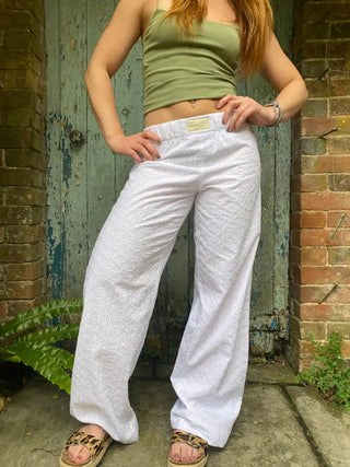 Summer Wide Leg Linen Pants